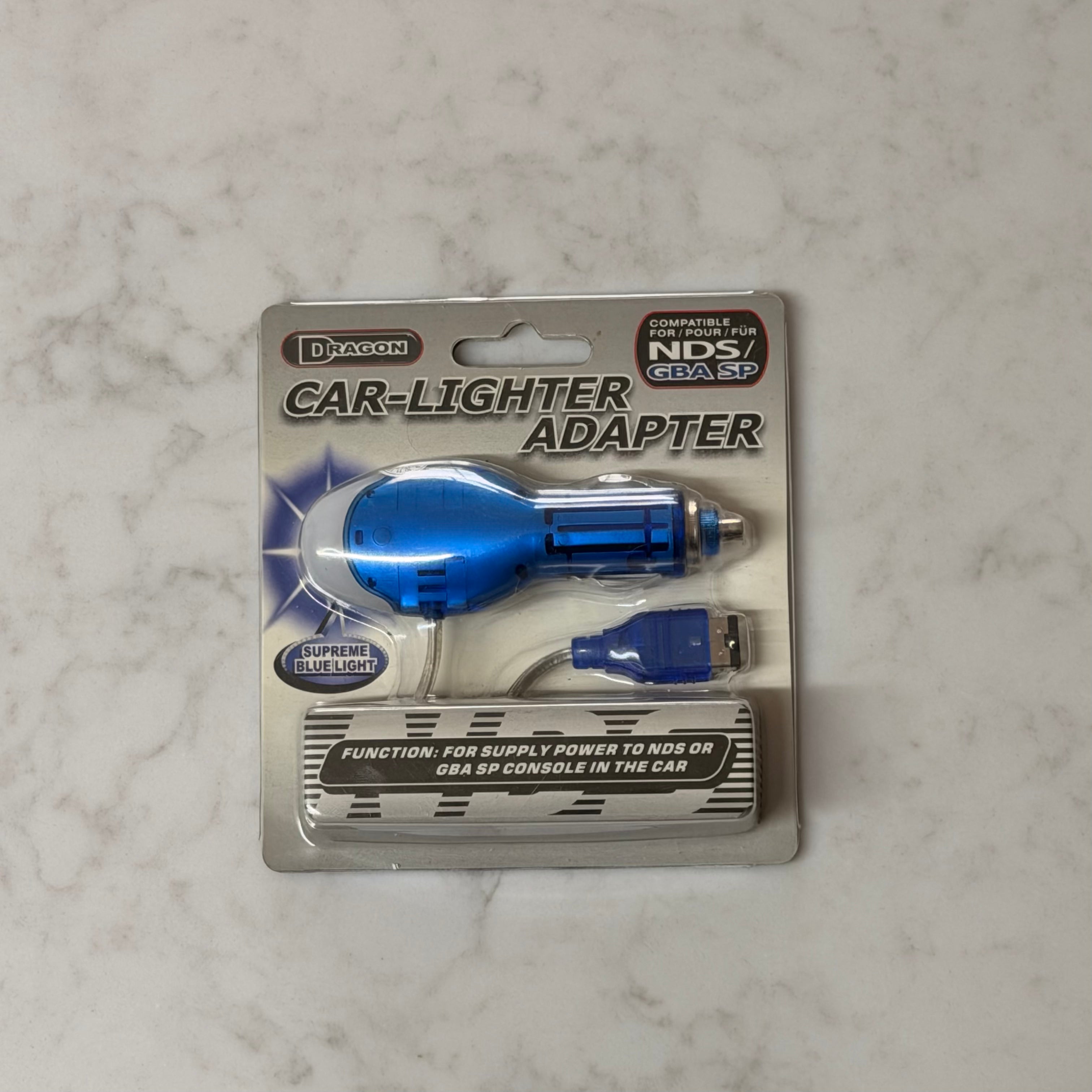 Dragon Car-Lighter Adapter for Nintendo DS / GBA SP