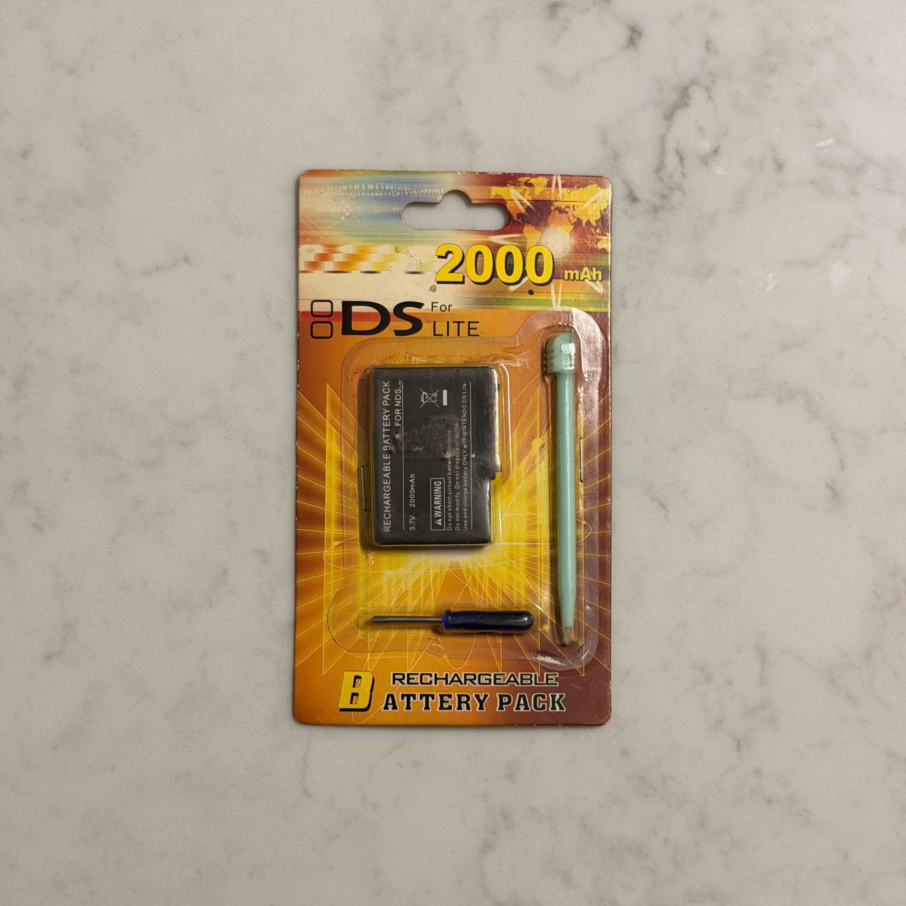 Nintendo DS Lite 200mAh Rechargeable Battery Pack & Stylus
