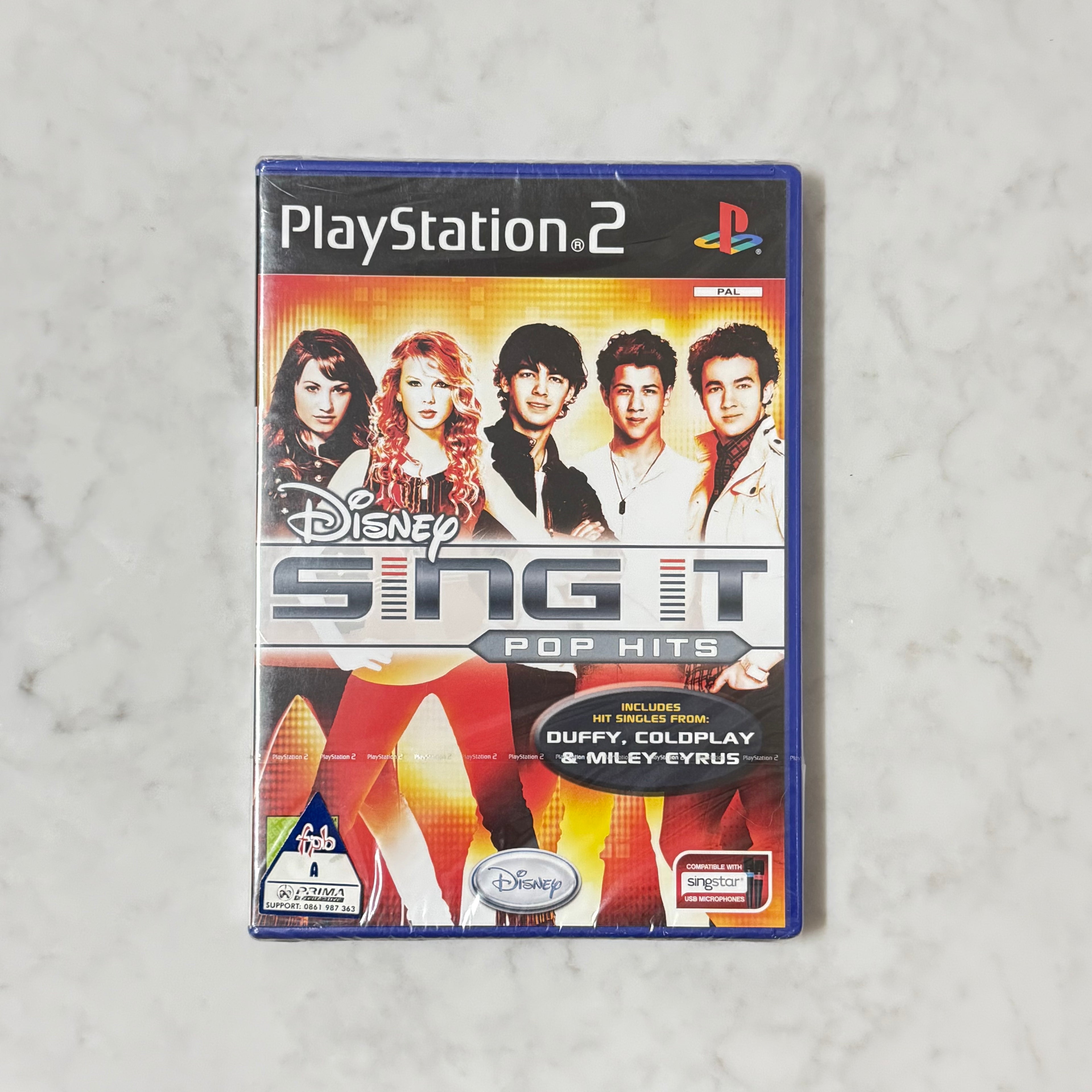 PS2 Disney Sing It: Pop Hits