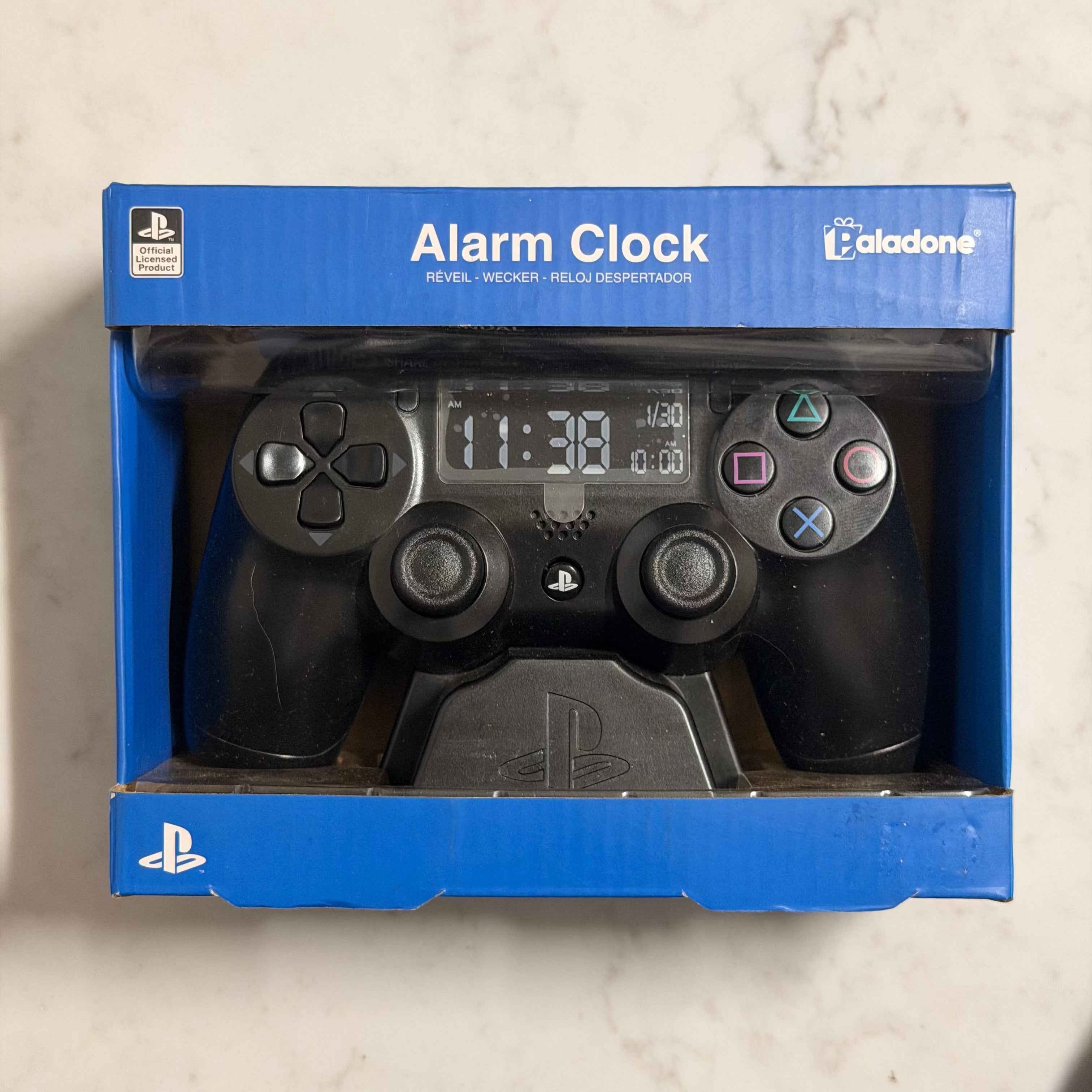 PS4 Controller Style Alarm Clock