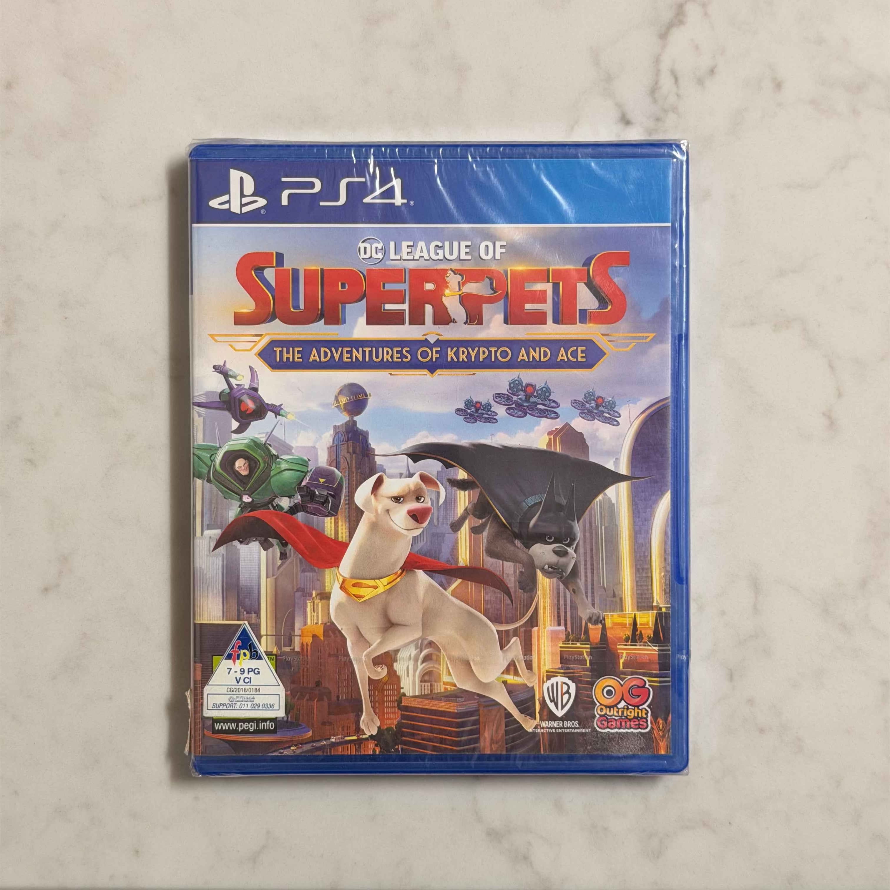 PS4 DC League of Super-Pets: The Adventures of Krypto and Ace