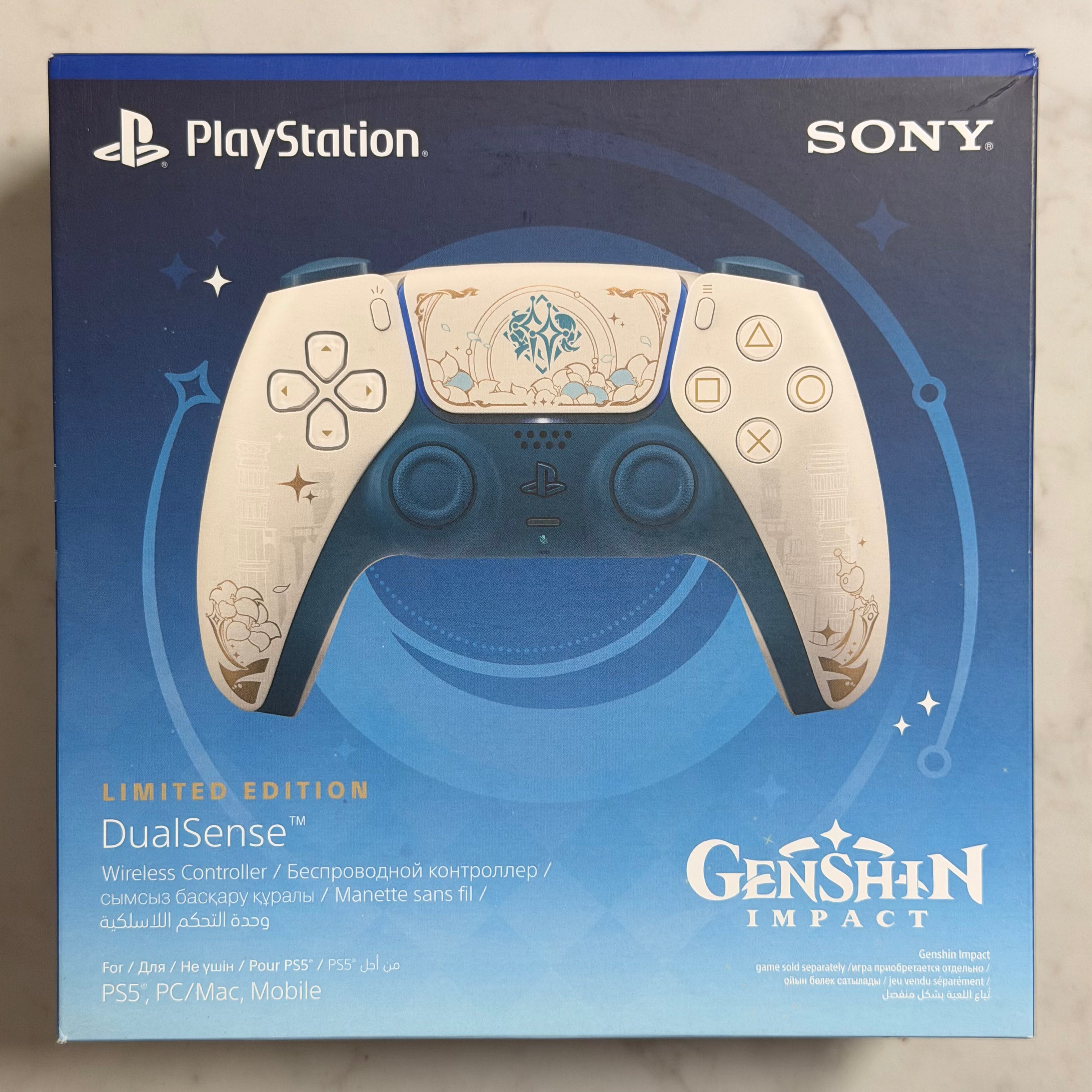 PS5 Genshin Impact Limited Edition DualSense Wireless Controller