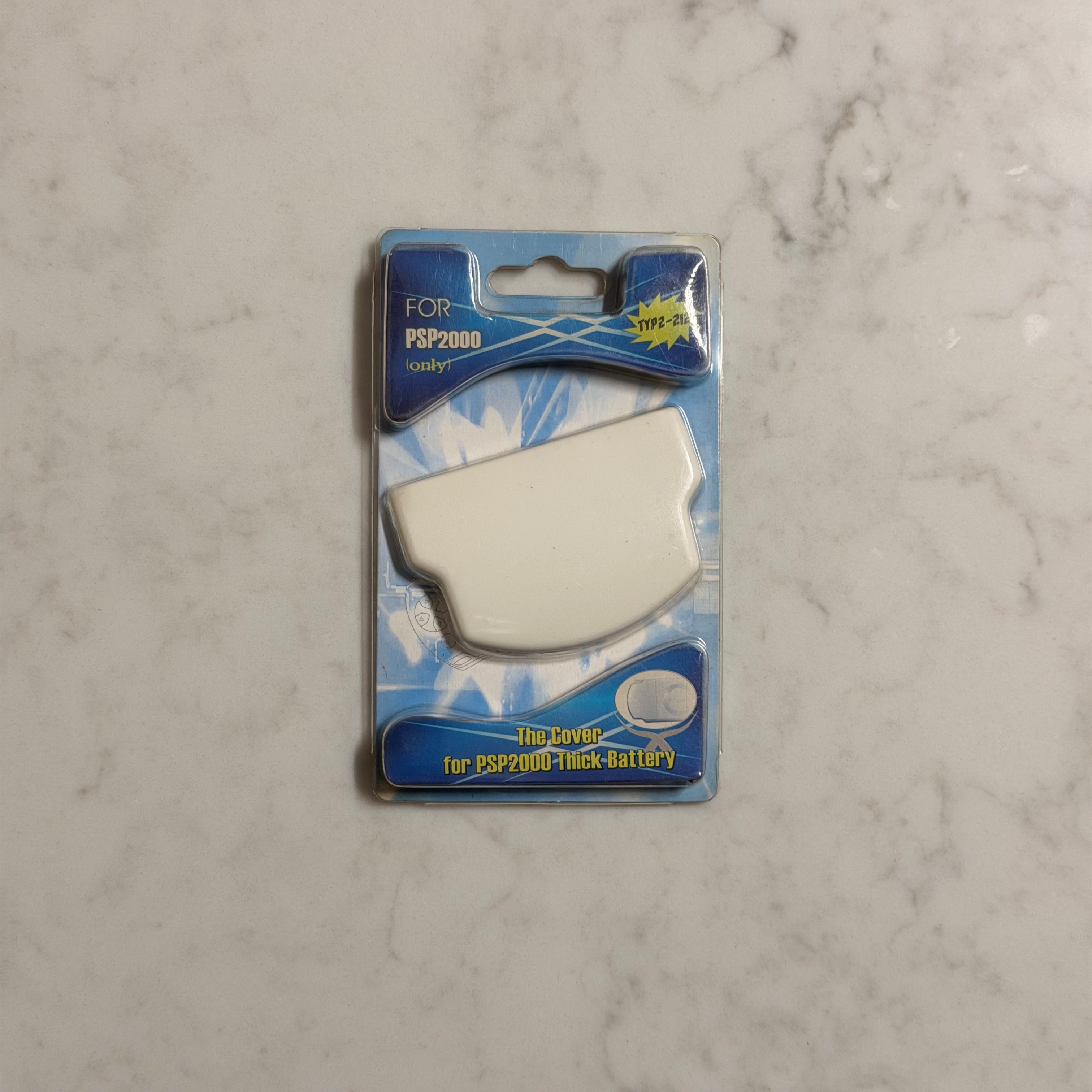 PSP 2000 Thick Battery Cover – White