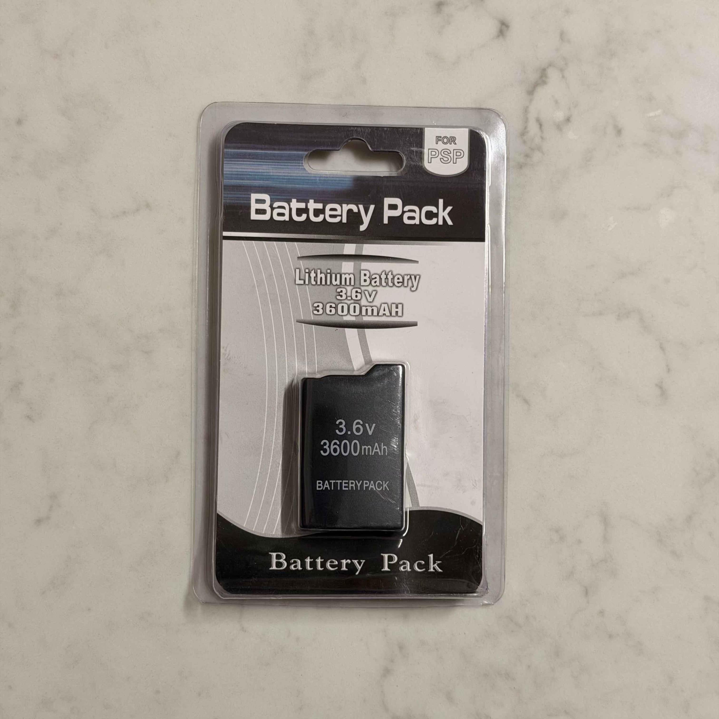 PSP 3.6V 3600mAh Battery Pack – Generic