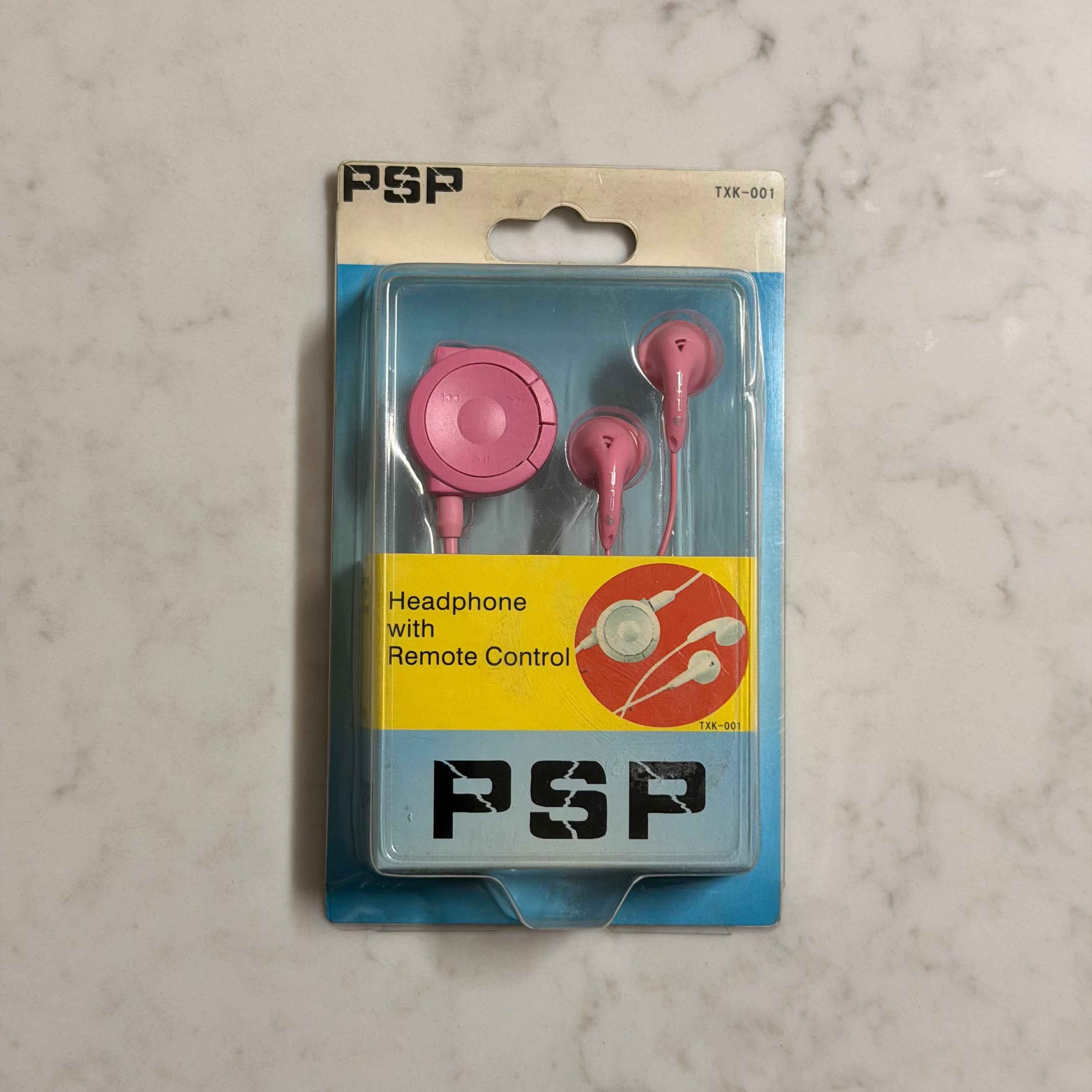 PSP Earphones – Pink