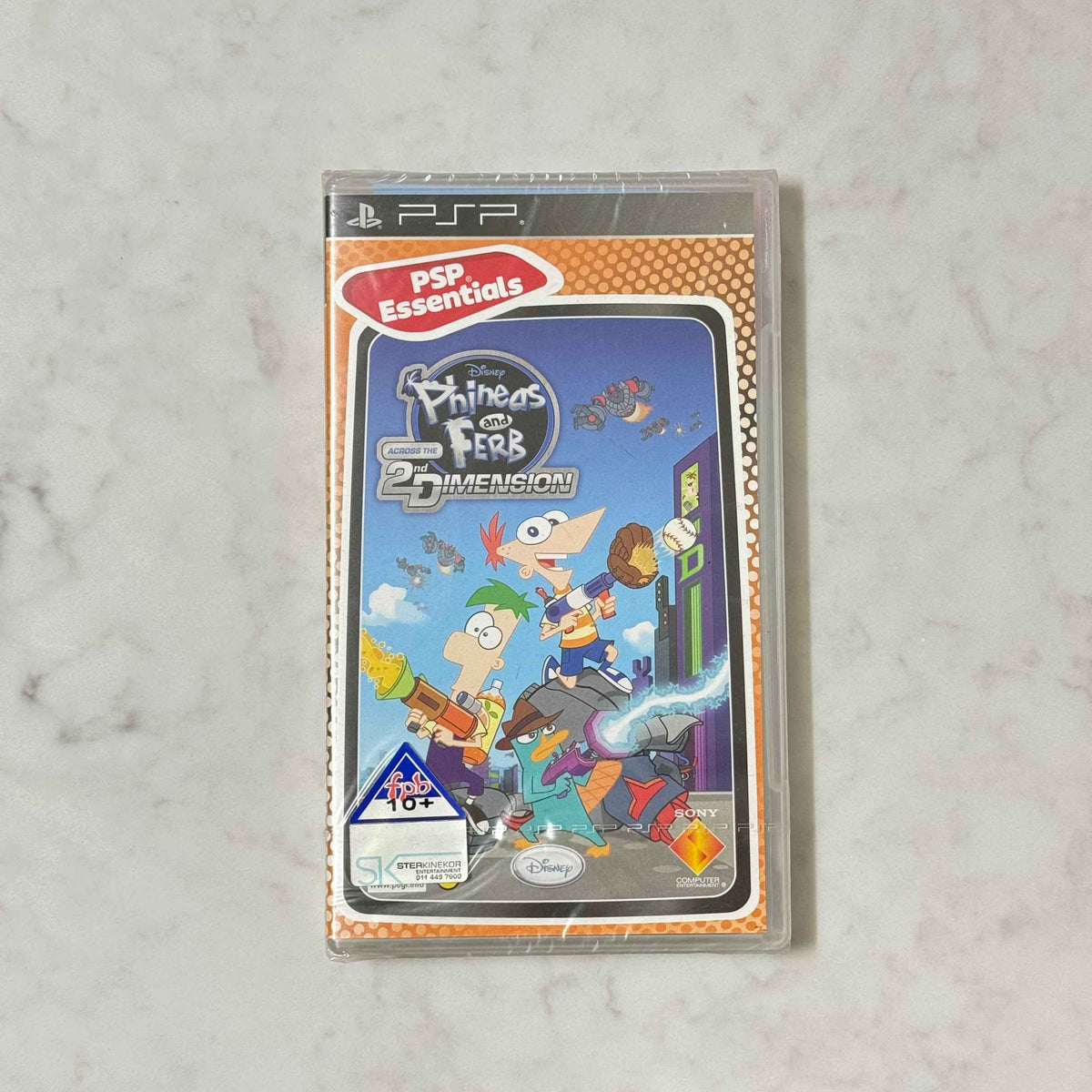 PSP Phineas and Ferb: Across the 2nd Dimension