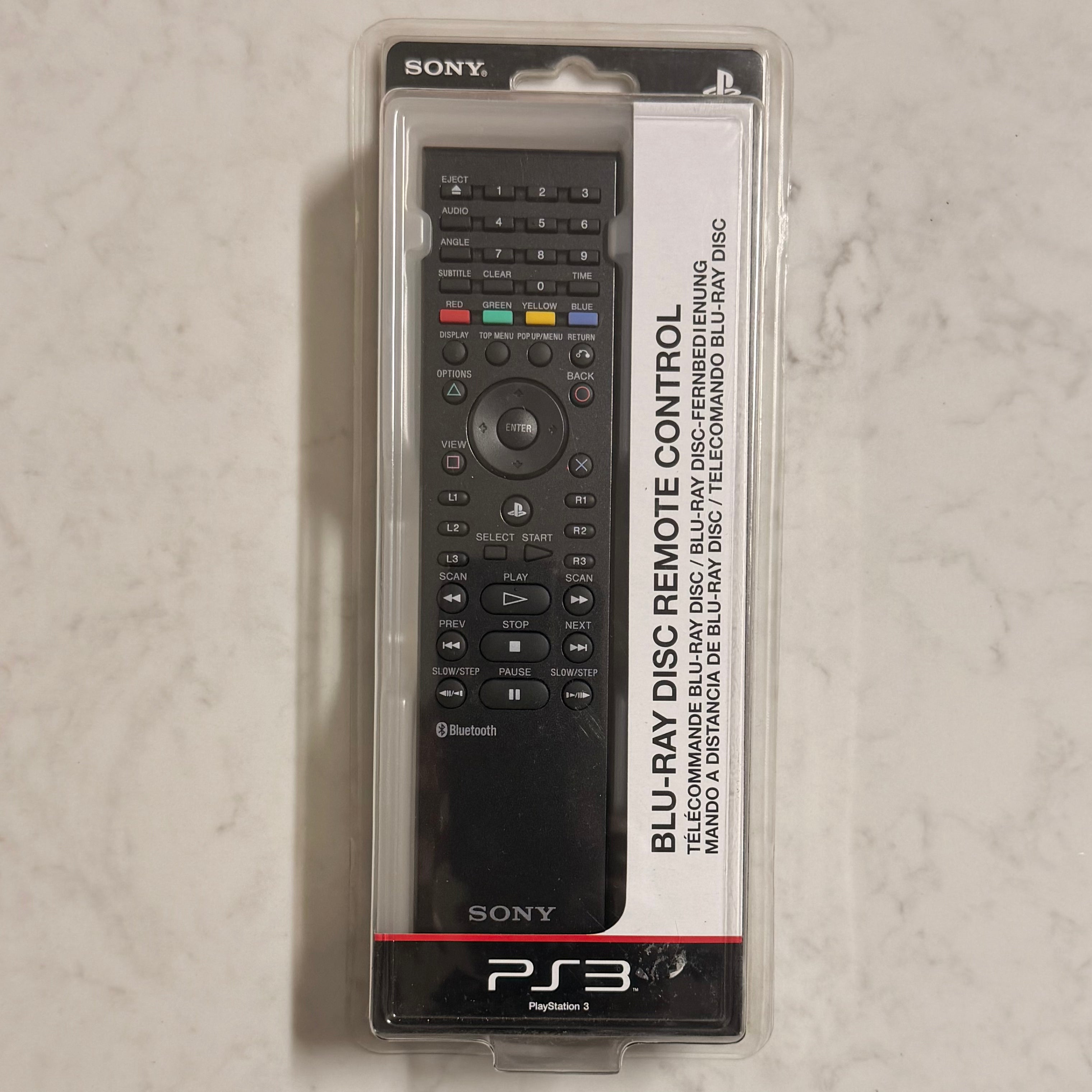 Sony PlayStation 3 Blu-ray Disc Remote Control
