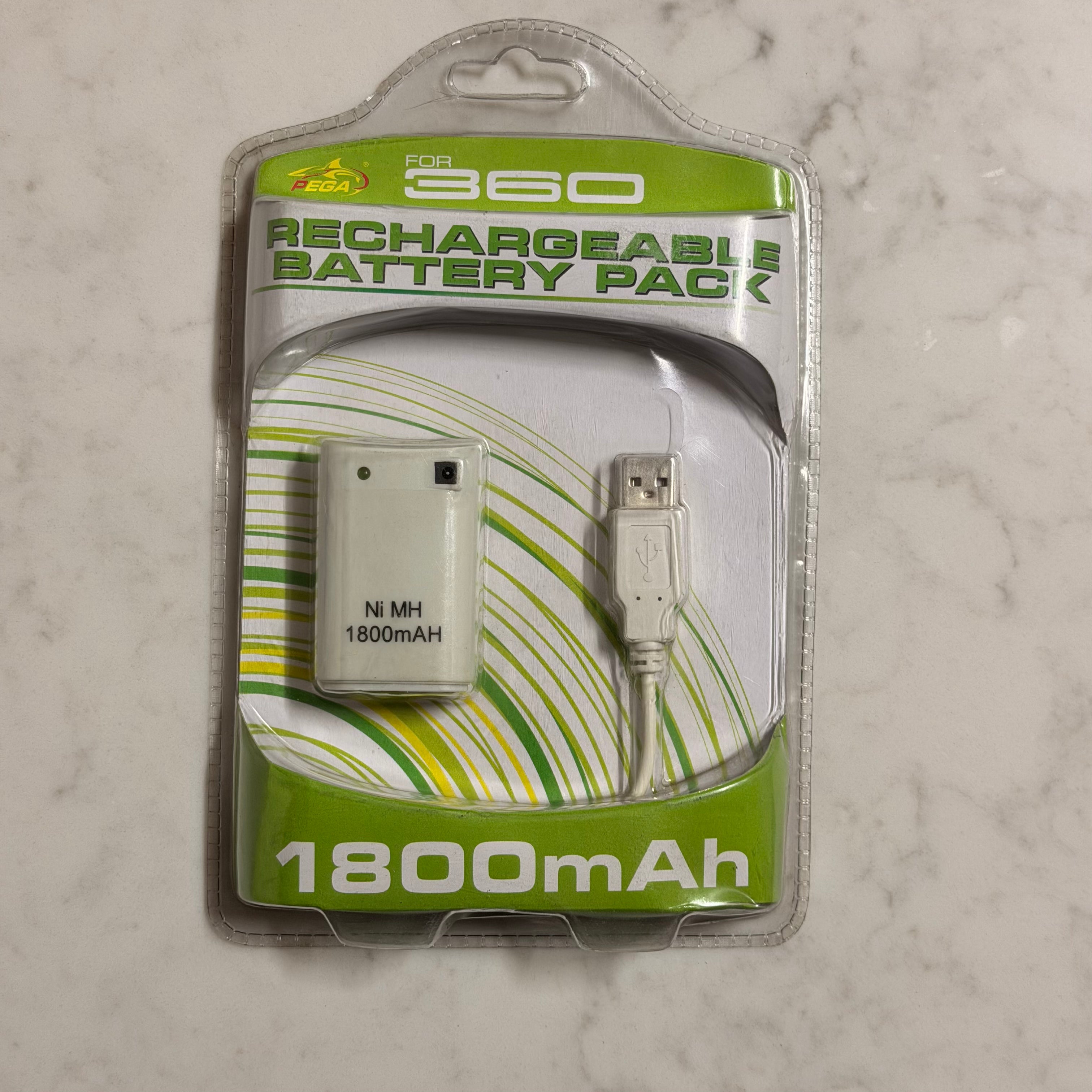 Xbox 360 Pega Rechargeable Battery Pack